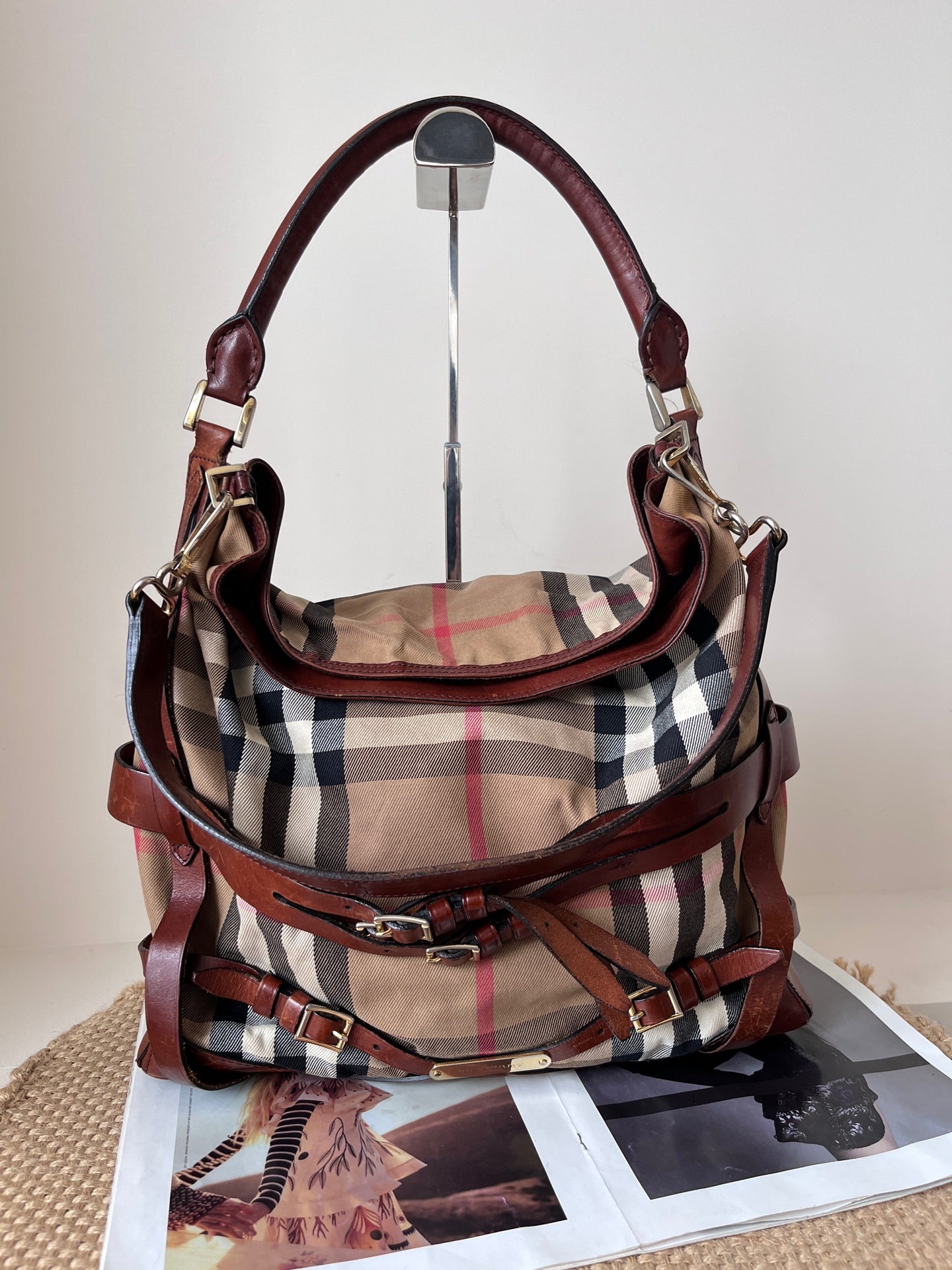 Burberry Leather Shoulder Bag
