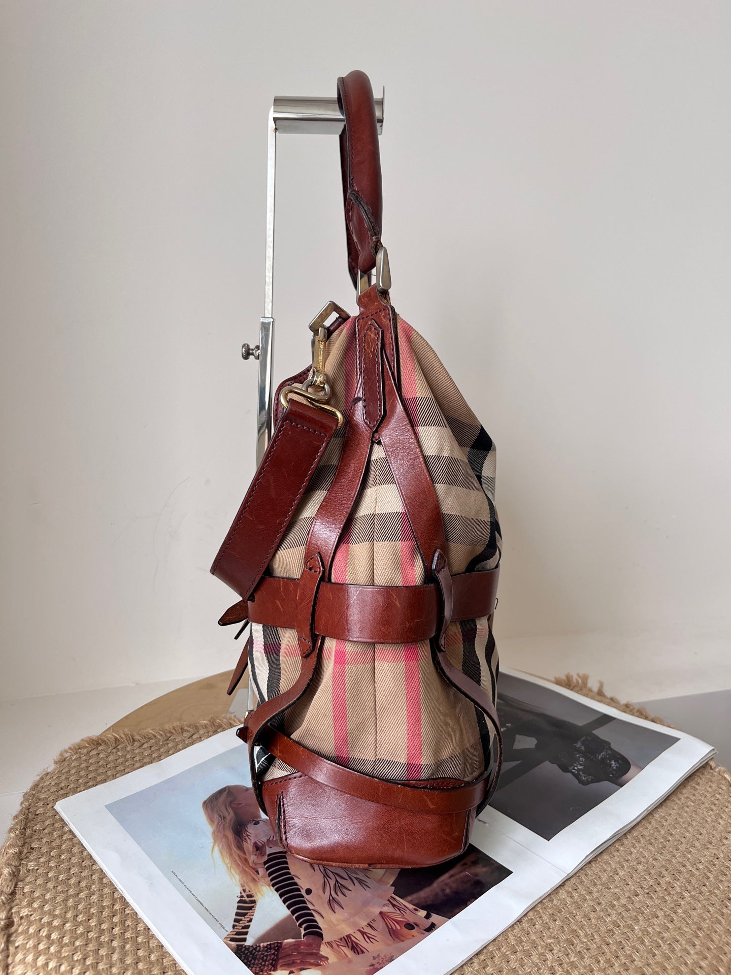 Burberry Leather Shoulder Bag