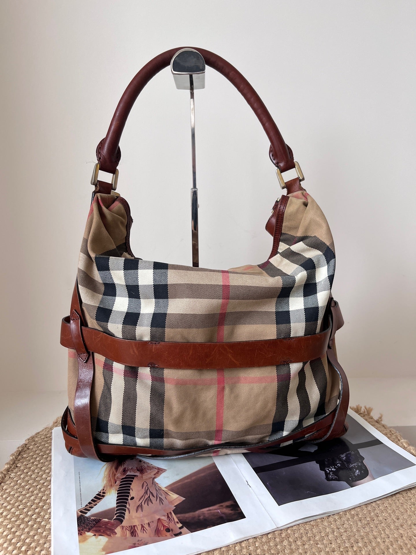 Burberry Leather Shoulder Bag