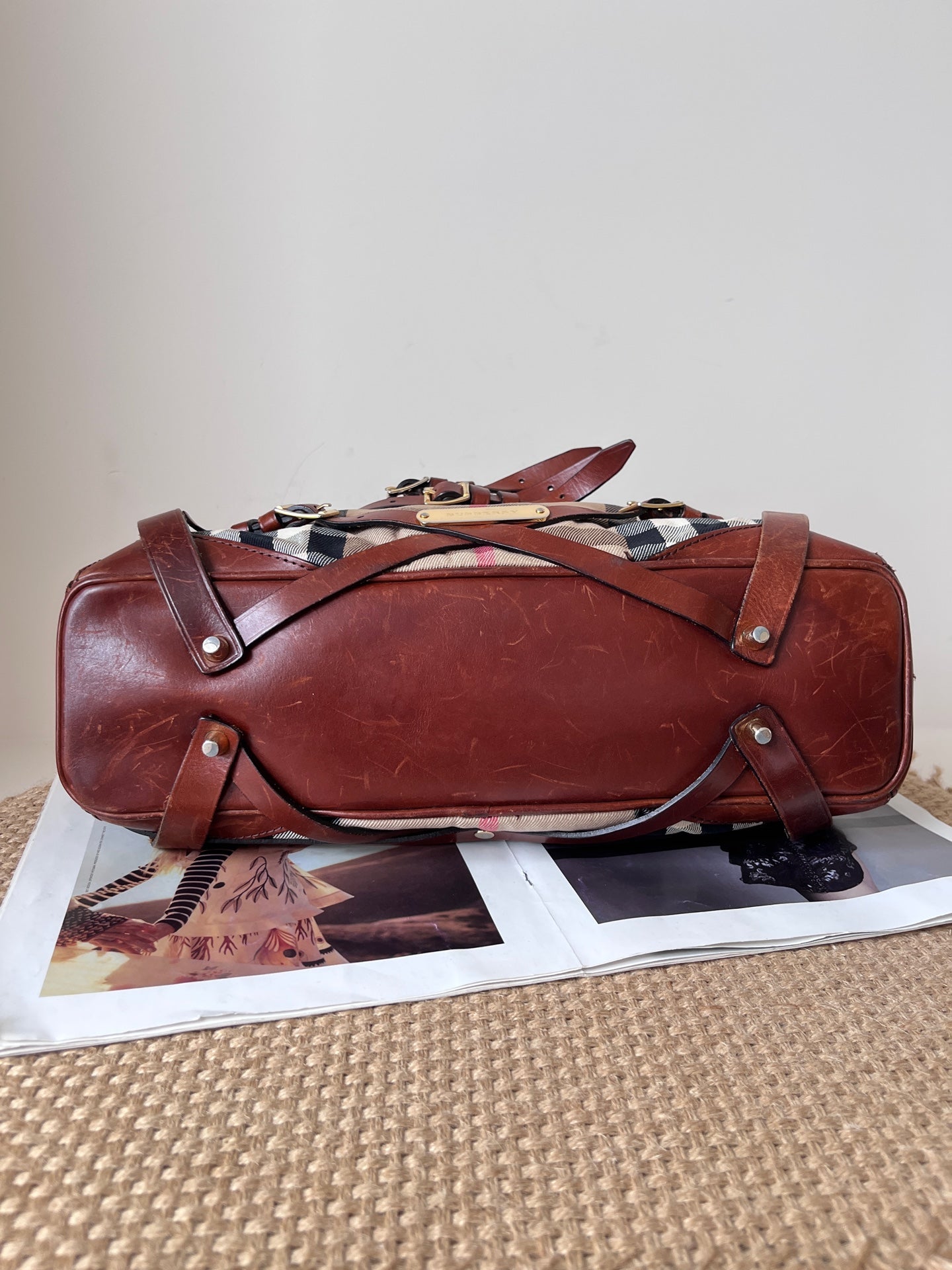 Burberry Leather Shoulder Bag