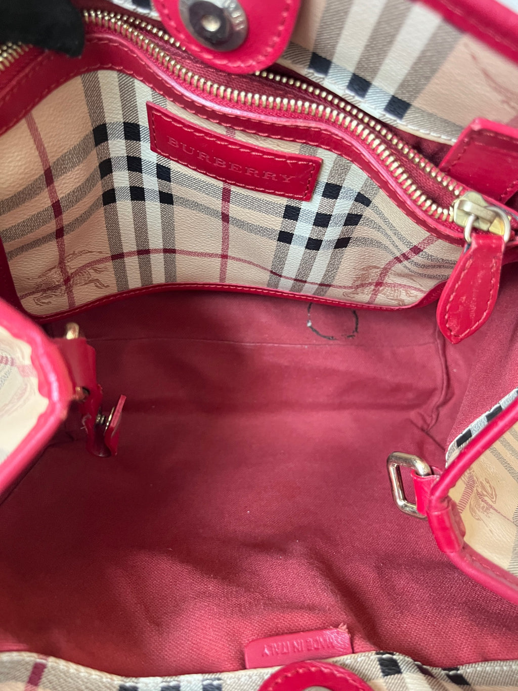 Burberry Leather Tote