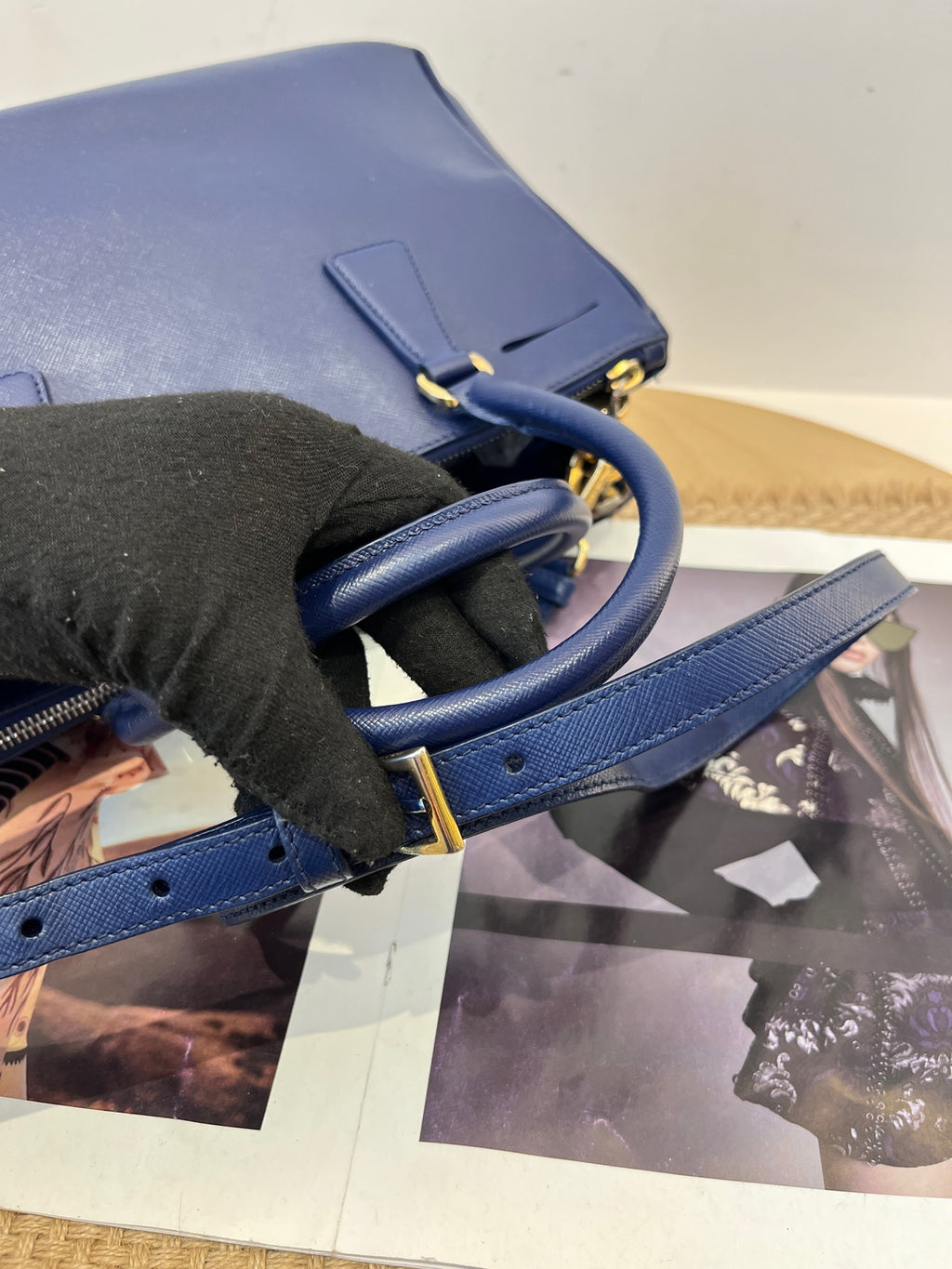 Prada Leather Blue