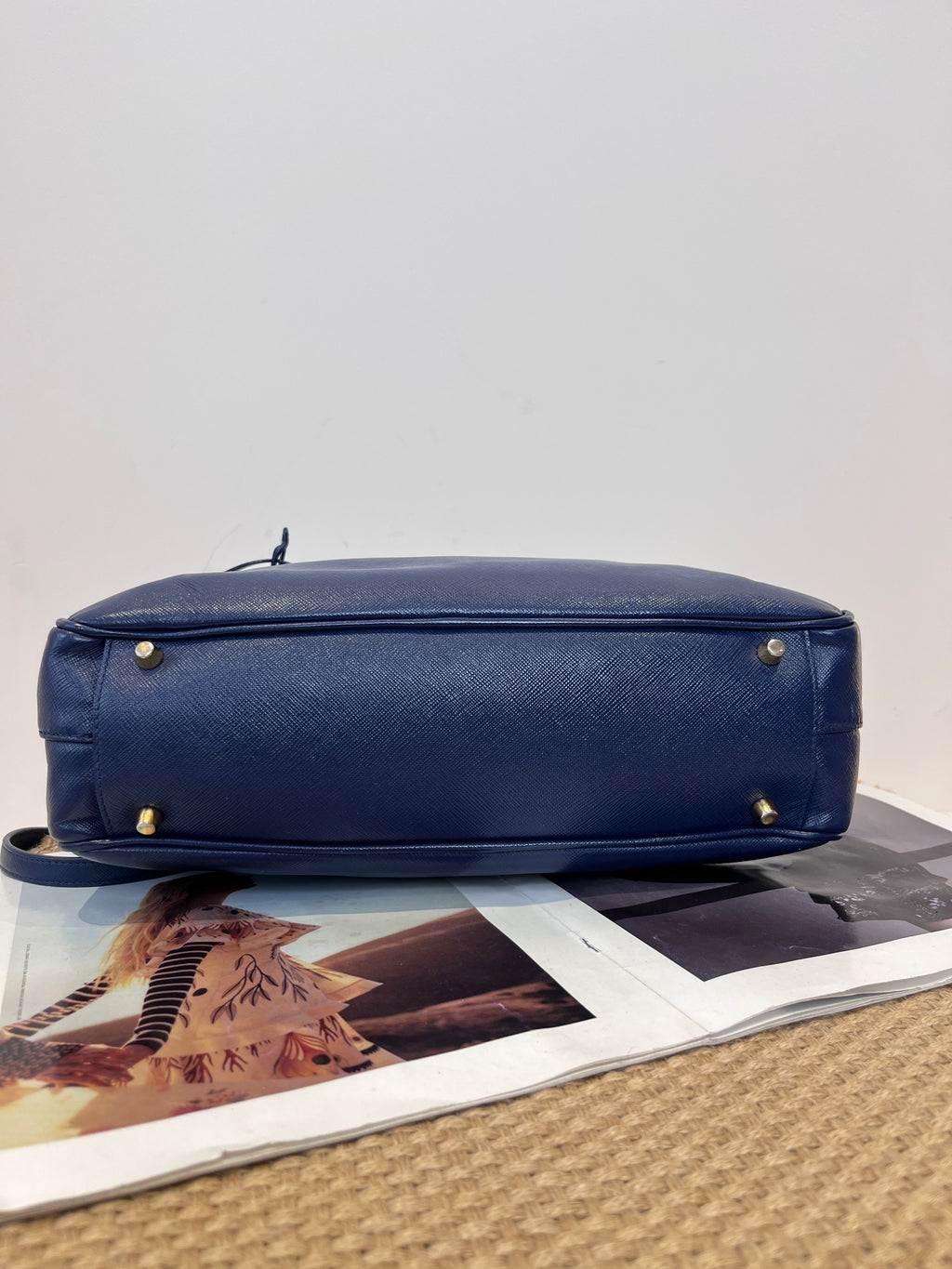 Prada Blue Shoulder Bag