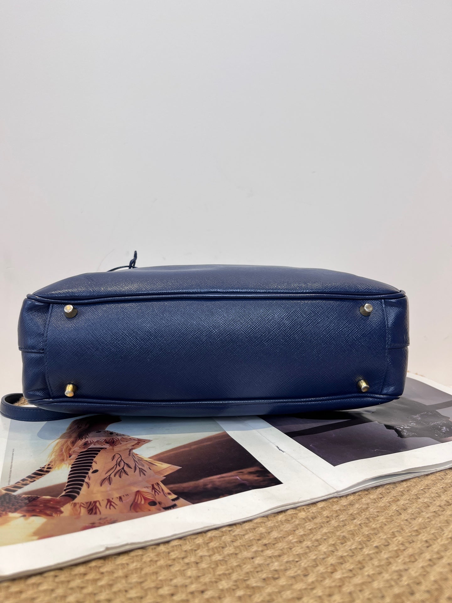 Prada Blue Shoulder Bag