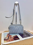 Miu Miu Leather Gray