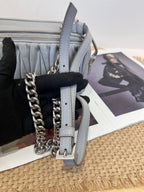 Miu Miu Leather Gray