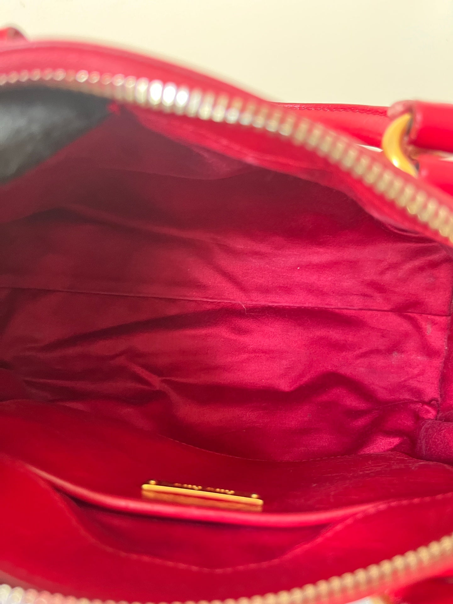Miu Miu Leather Red