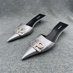 Balenciaga Metal Silver