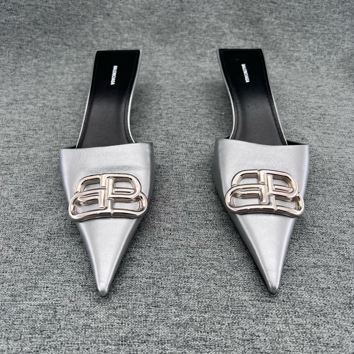 Balenciaga Metal Silver