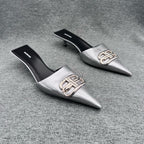 Balenciaga Metal Silver