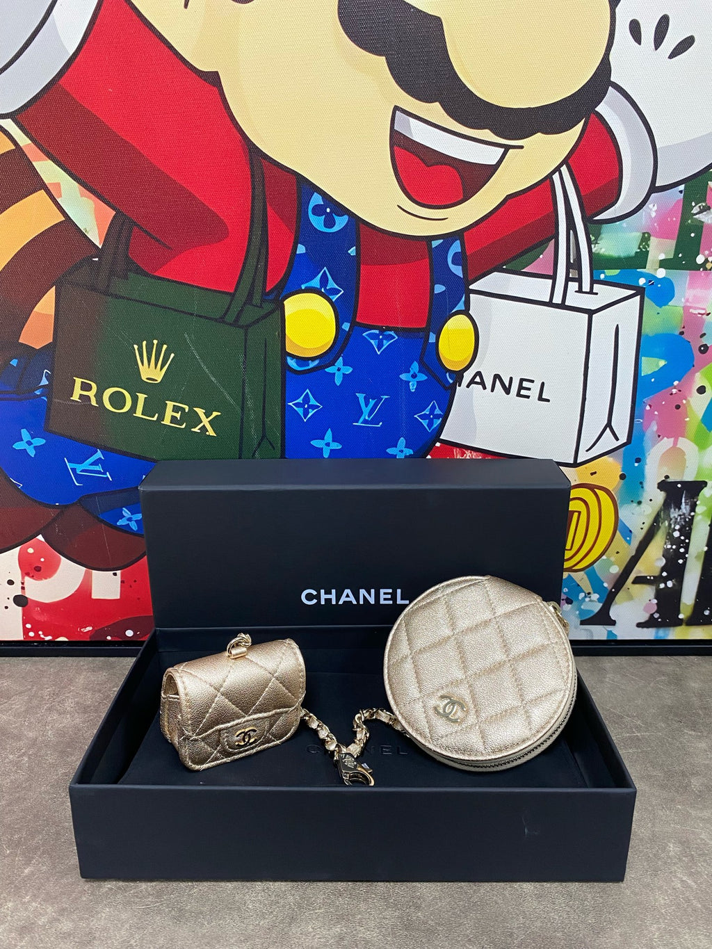 Chanel Metal Gold