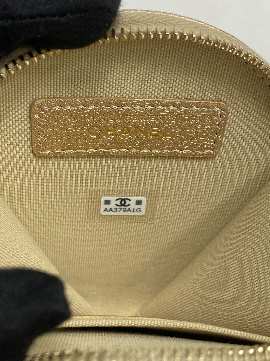 Chanel Metal Gold