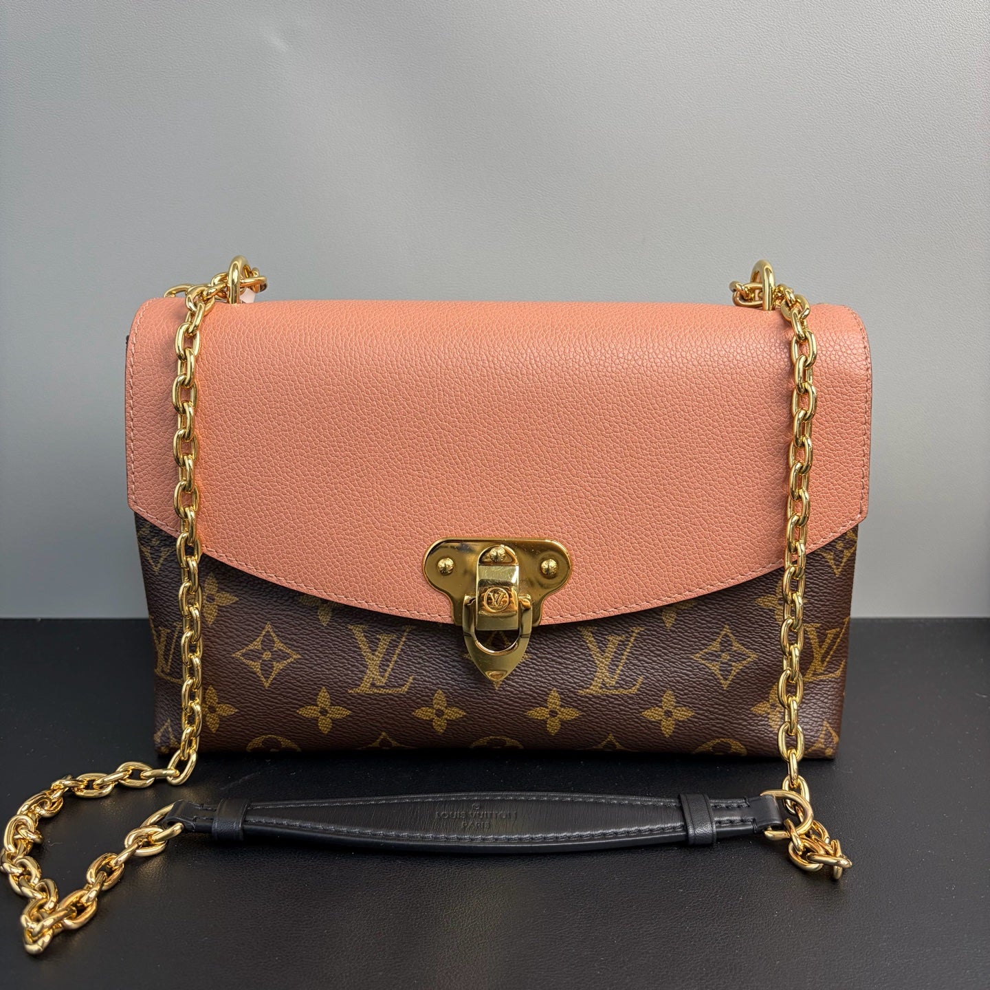 Louis Vuitton Canvas Gold Shoulder Bag