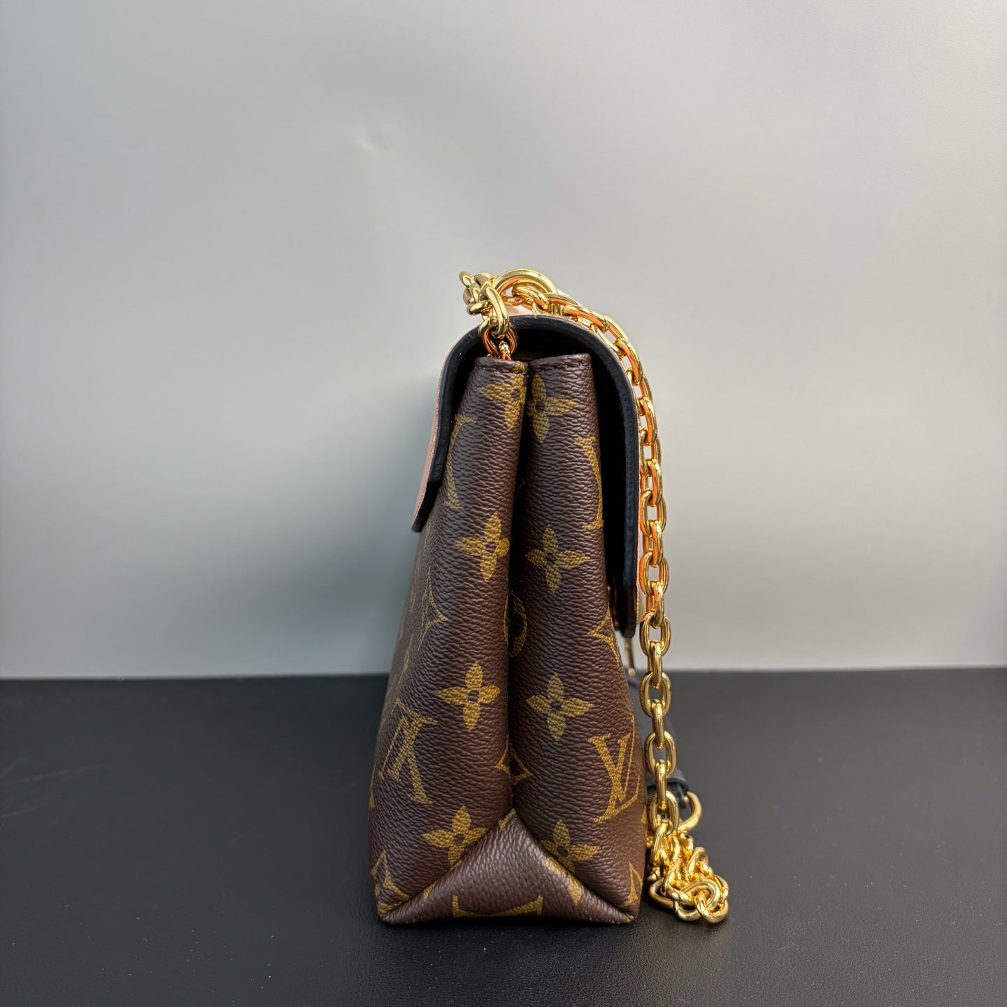 Louis Vuitton Canvas Gold Shoulder Bag