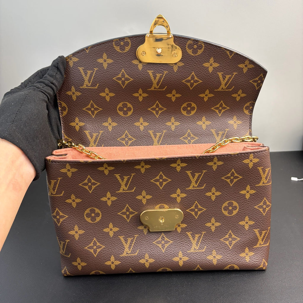 Louis Vuitton Canvas Gold Shoulder Bag