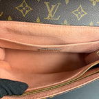 Louis Vuitton Canvas Gold Shoulder Bag