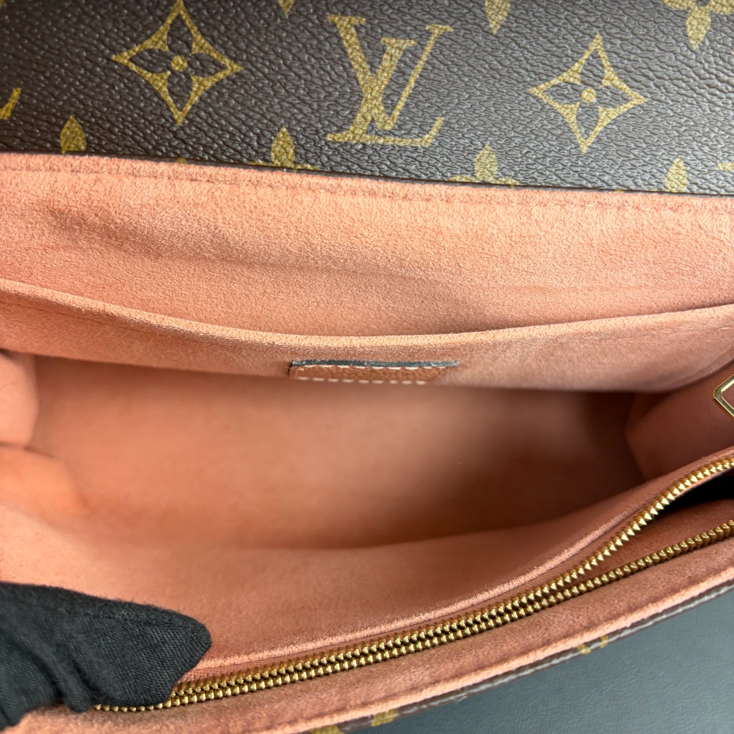 Louis Vuitton Canvas Gold Shoulder Bag