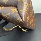 Louis Vuitton Canvas Gold Shoulder Bag