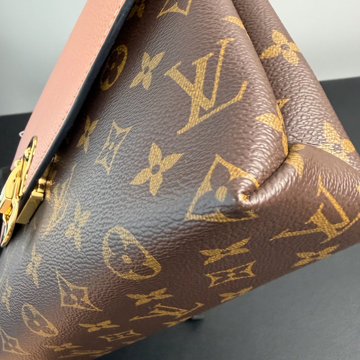 Louis Vuitton Canvas Gold Shoulder Bag
