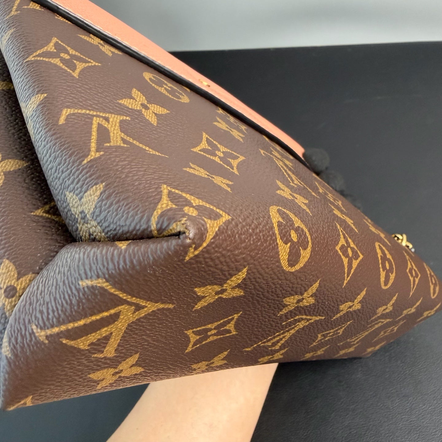 Louis Vuitton Canvas Gold Shoulder Bag