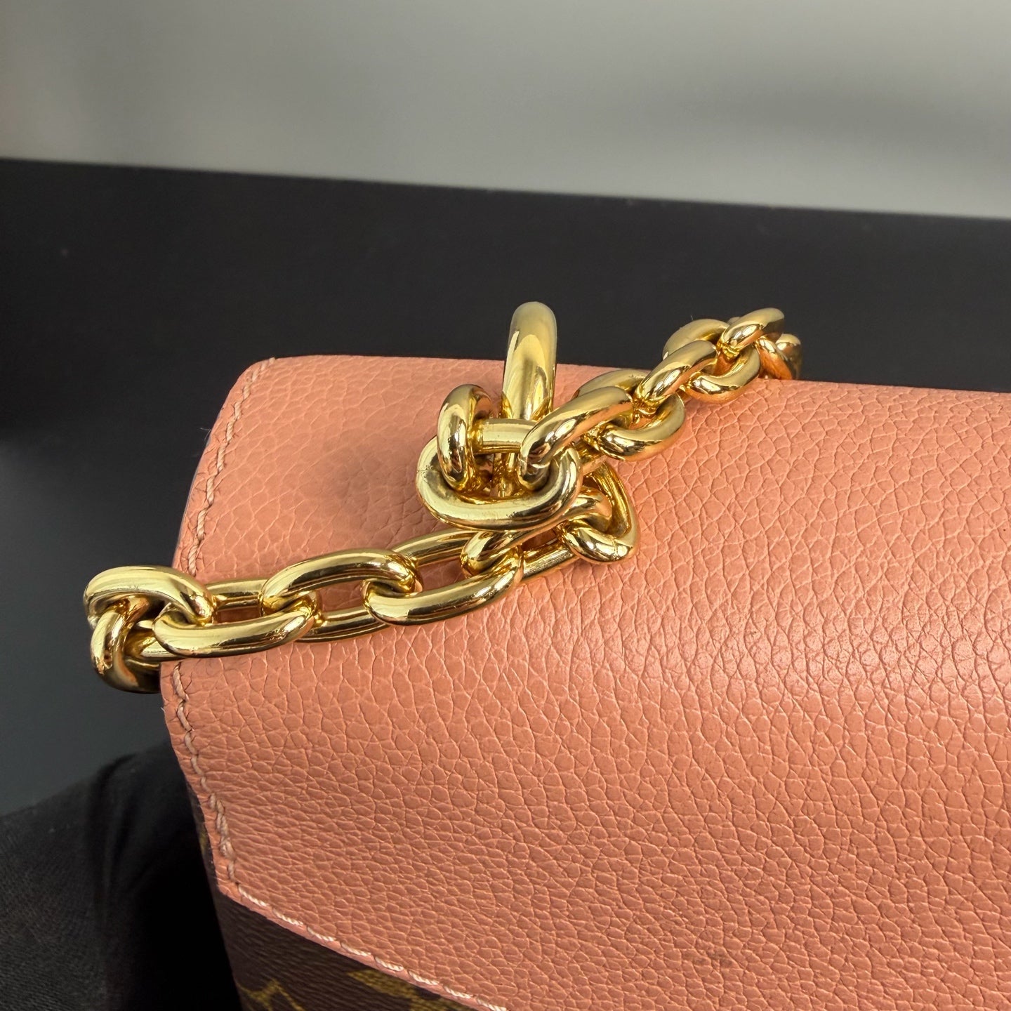 Louis Vuitton Canvas Gold Shoulder Bag