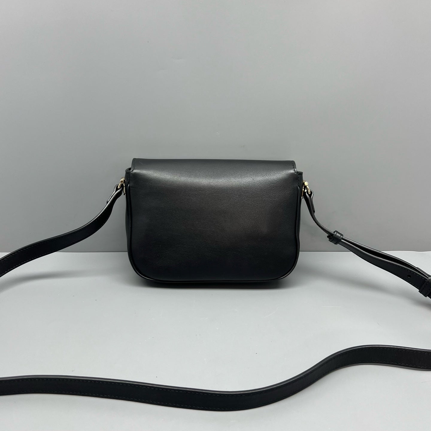Gucci Black Saddle Bag
