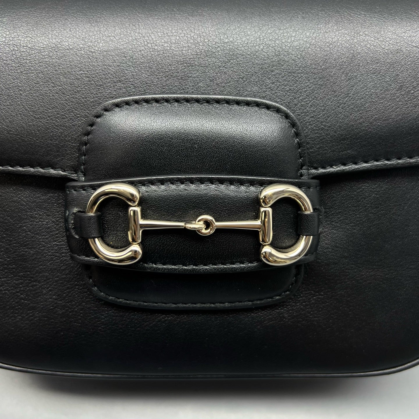 Gucci Black Saddle Bag