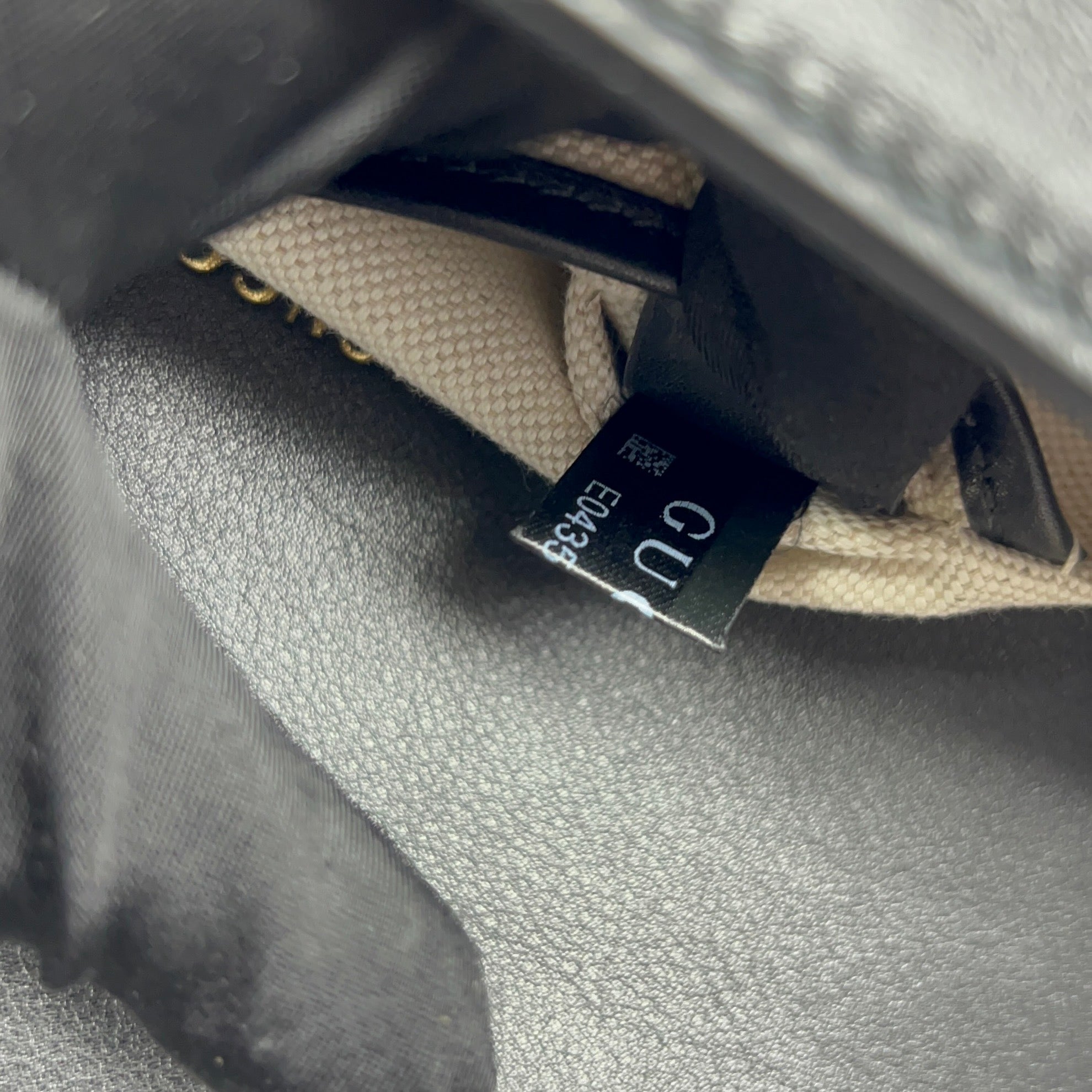 Gucci Black Saddle Bag