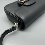 Gucci Black Saddle Bag