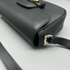 Gucci Black Saddle Bag