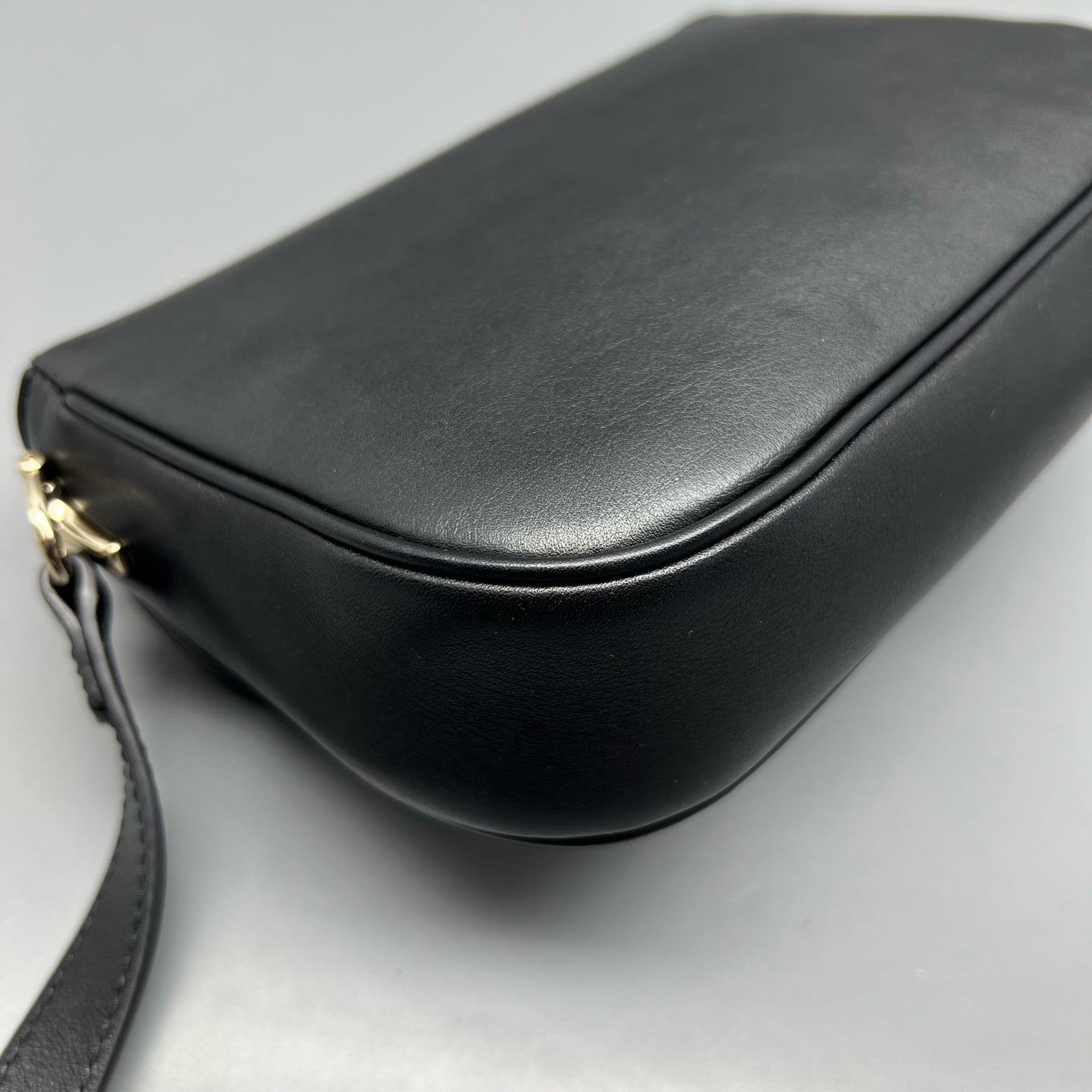 Gucci Black Saddle Bag