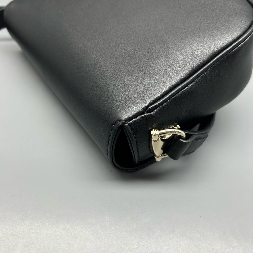 Gucci Black Saddle Bag