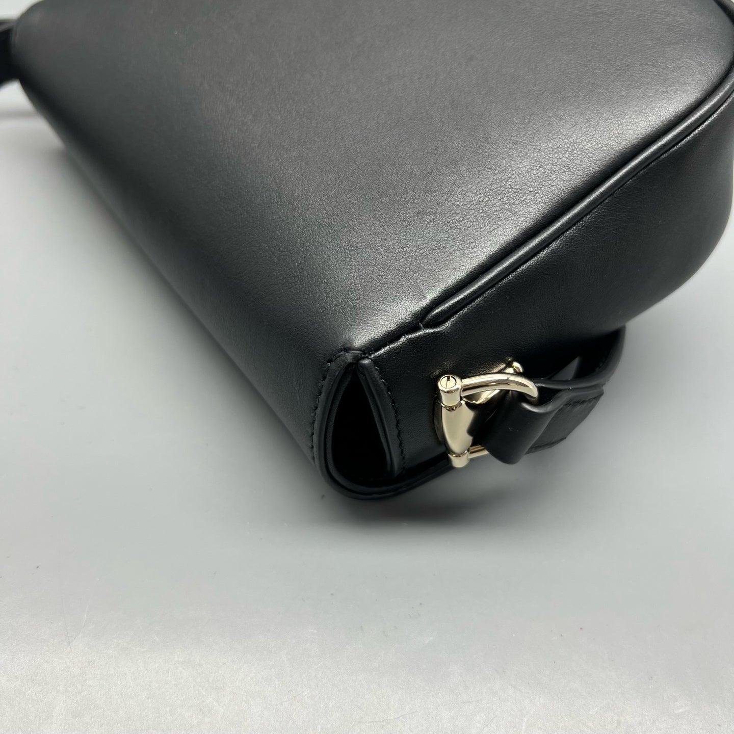 Gucci Black Saddle Bag