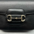 Gucci Black Saddle Bag