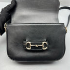Gucci Black Saddle Bag