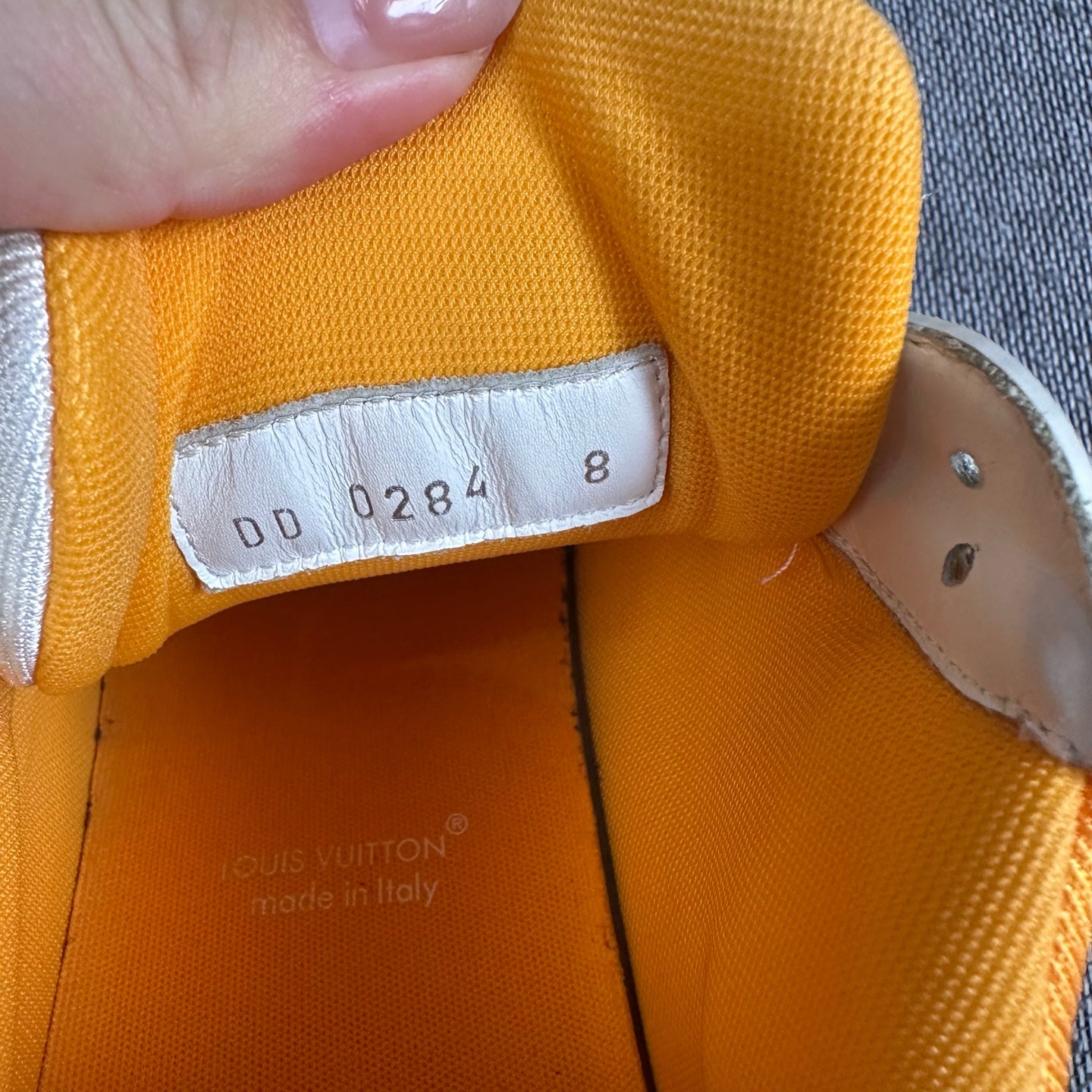 Louis Vuitton Leather Skate shoes