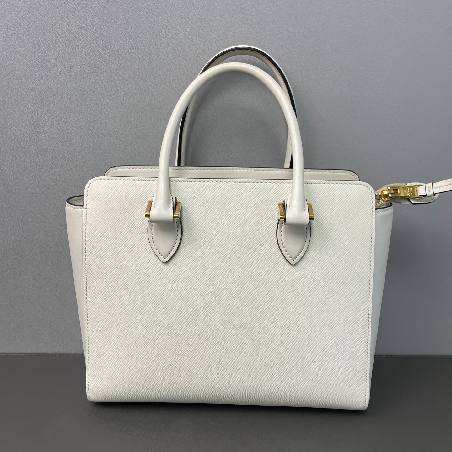 Prada White Satchel