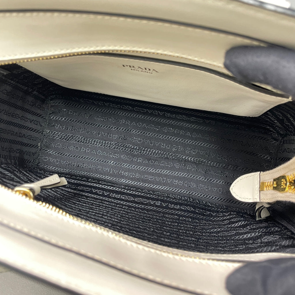 Prada White Satchel