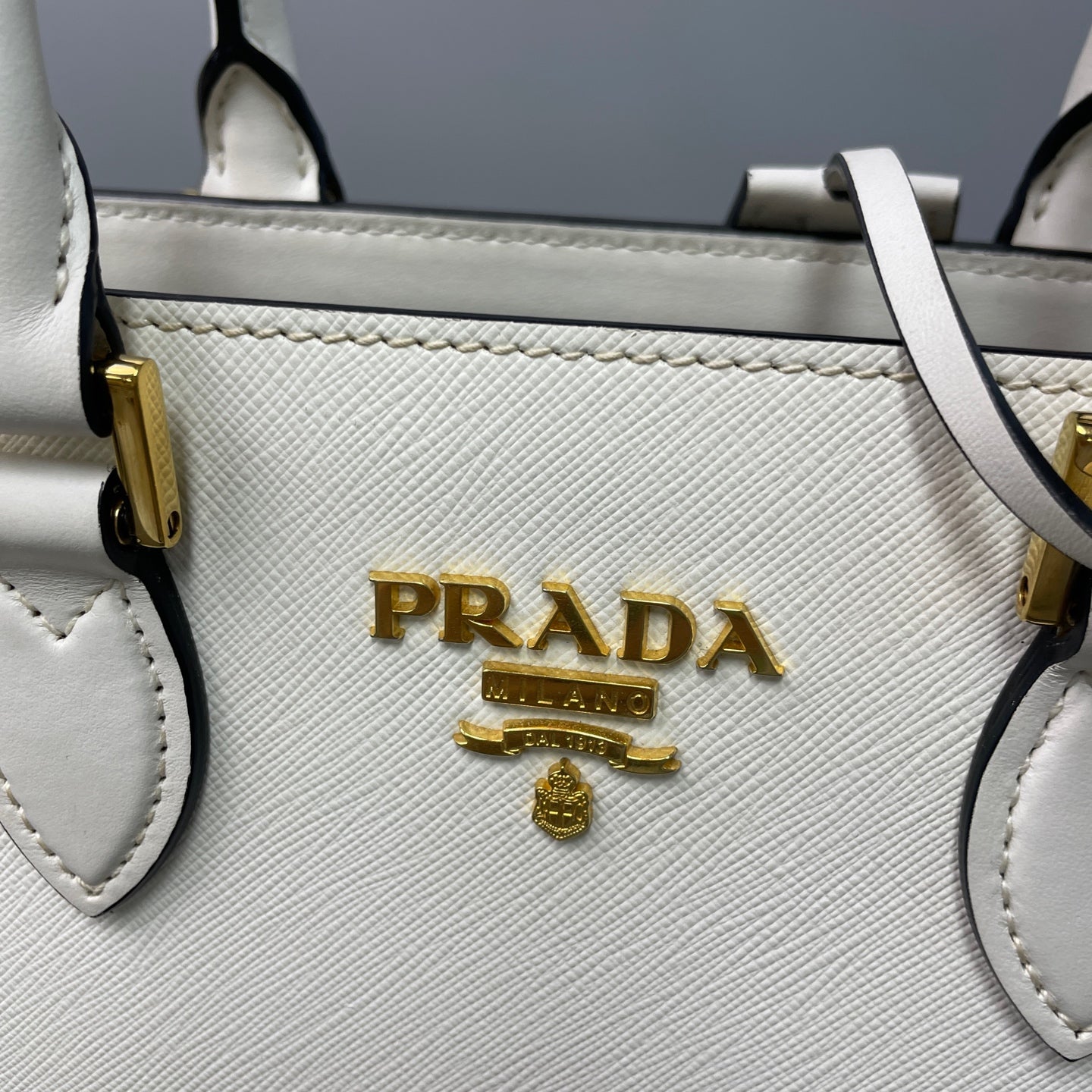 Prada White Satchel
