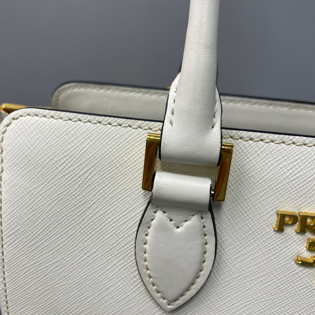 Prada White Satchel