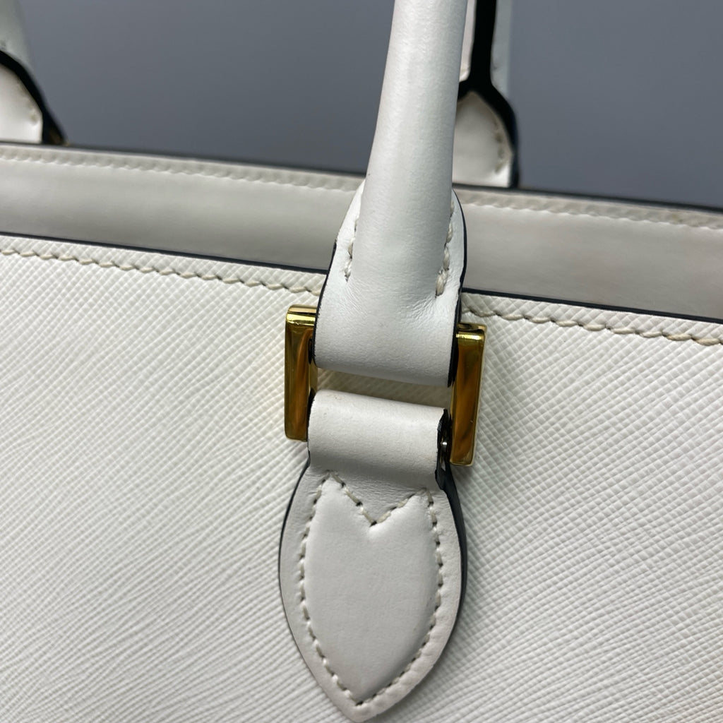 Prada White Satchel