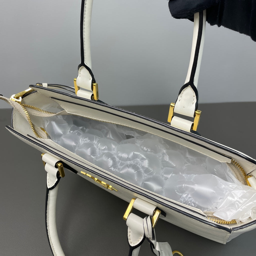 Prada White Satchel