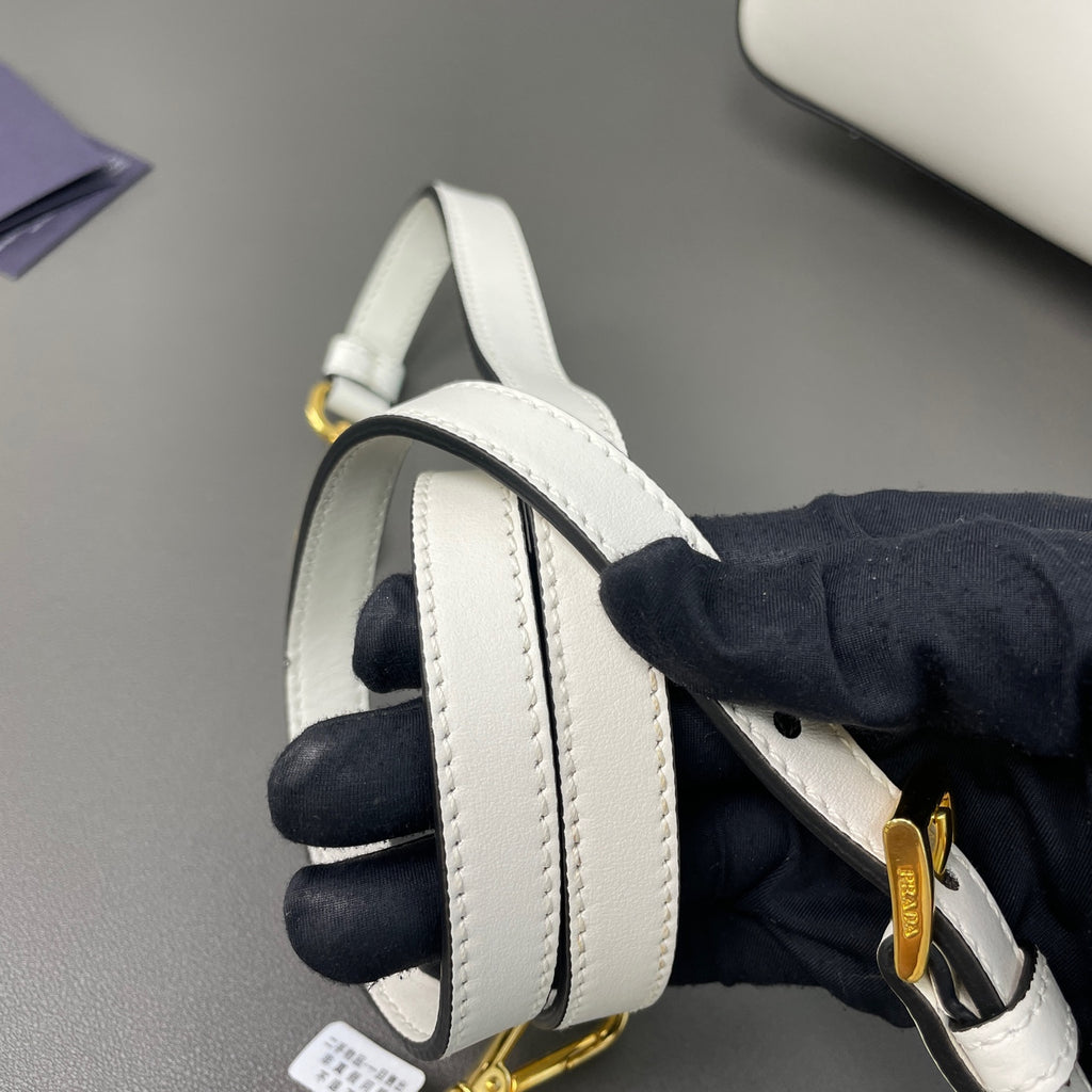 Prada White Satchel