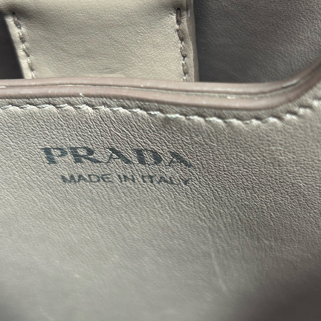 Prada Metal Bucket & Drawstring Bag