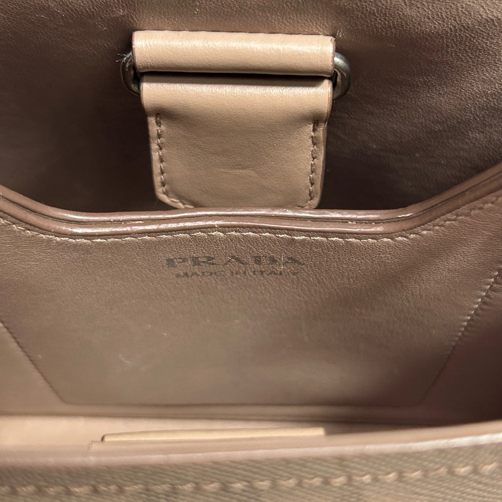 Prada Metal Bucket & Drawstring Bag