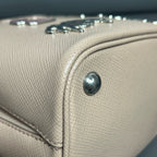 Prada Metal Bucket & Drawstring Bag