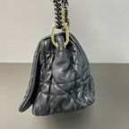 Dior Metal Black Shoulder Bag