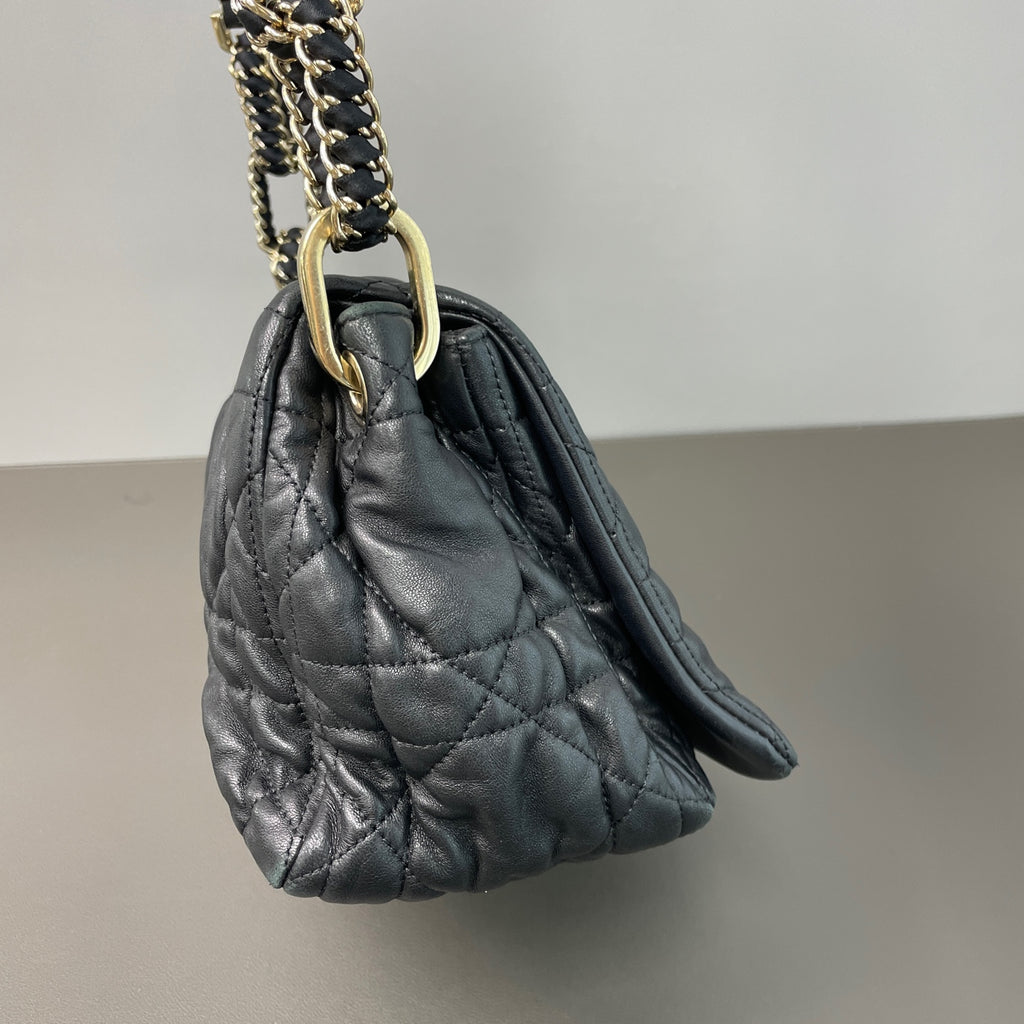 Dior Metal Black Shoulder Bag