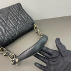 Dior Metal Black Shoulder Bag