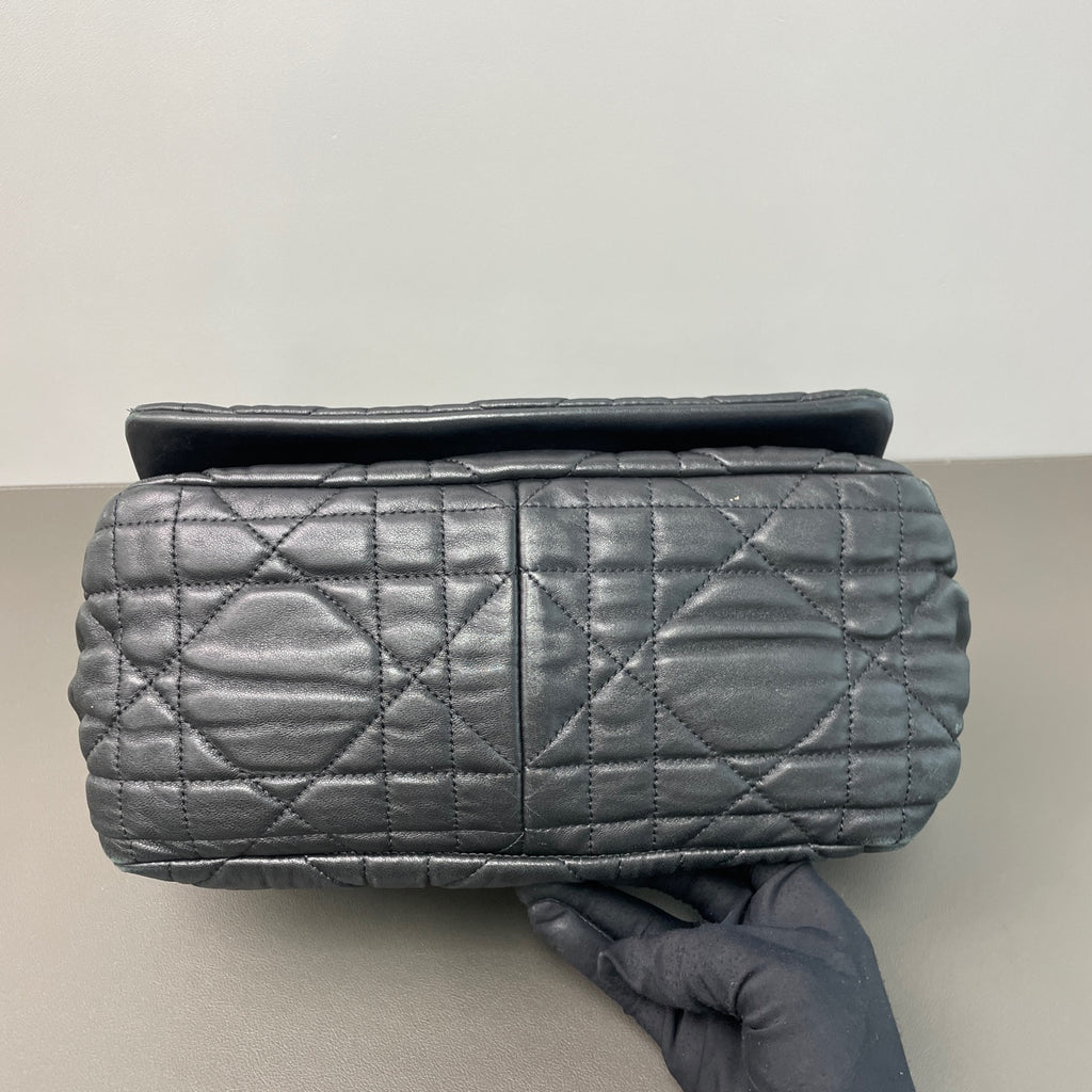 Dior Metal Black Shoulder Bag